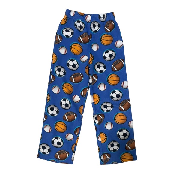 Faded Glory Boys Flannel Sports Pajama 